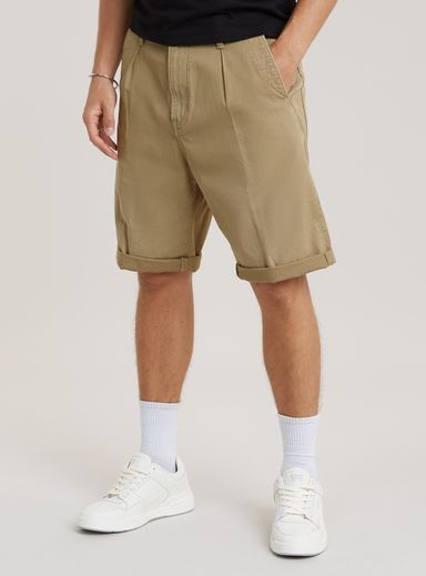 Shorts Pleated Chino